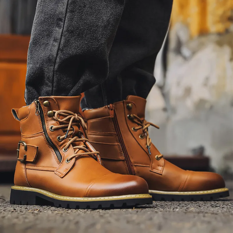 Kwaliteit Mannen Leren Laarzen - Men Shoes Oxford recensie en prijs