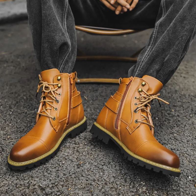 Kwaliteit Mannen Leren Laarzen - Men Shoes Oxford recensie en prijs
