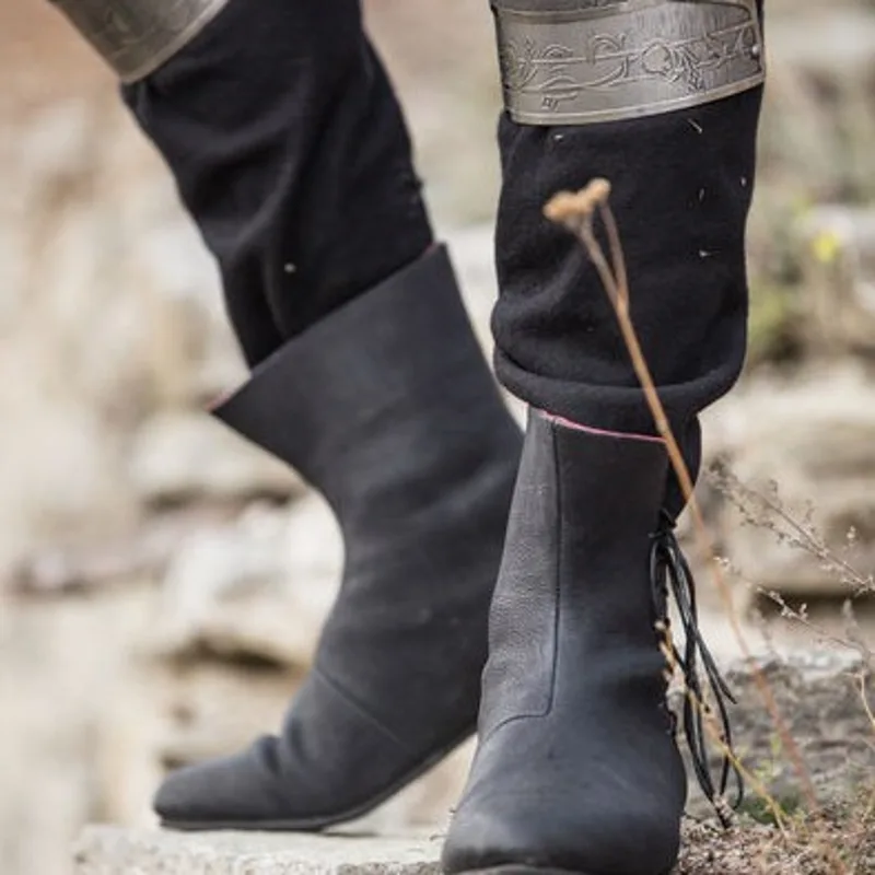 Middeleeuwse leren schoen voor - Men Shoes China recensie en prijs