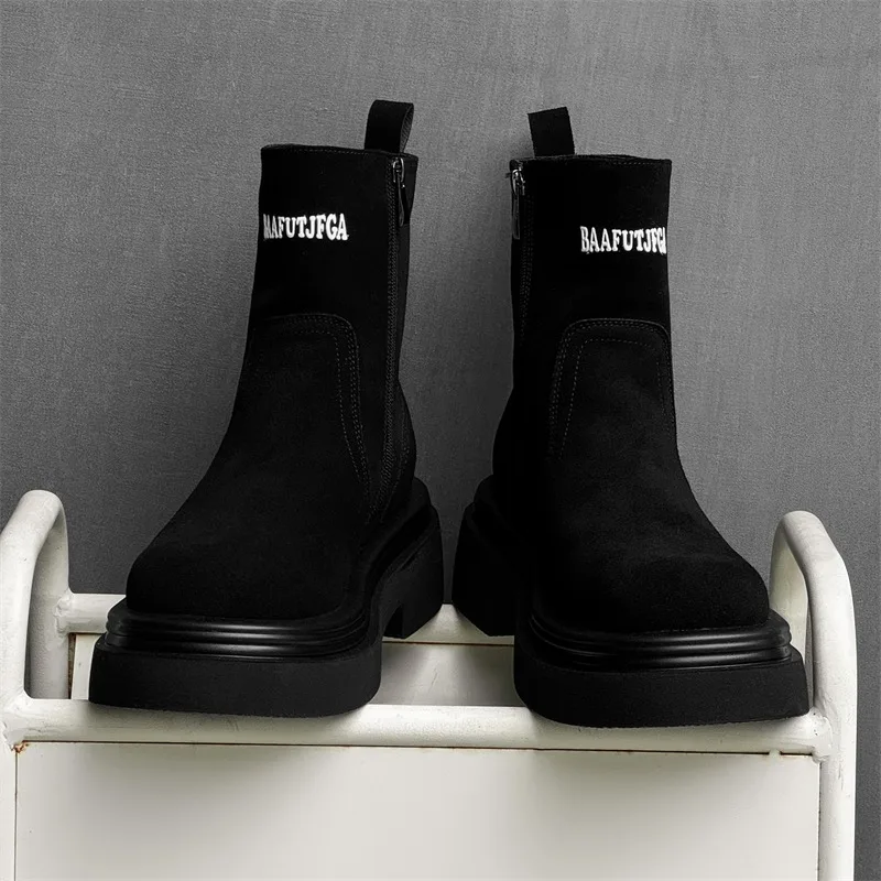 Winter Europa Amerika Retro di - Men'S Shoes Height Increase recensie en prijs