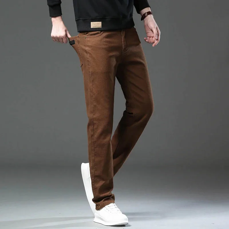 Mode losse rechte business cas - Men'S Shoes With Jeans recensie en prijs