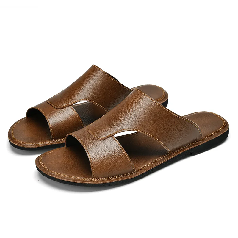 Heren zwartbruine PU-buitensch - Men Shoes Black recensie en prijs