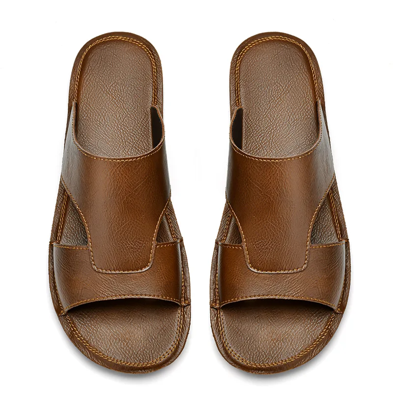 Heren zwartbruine PU-buitensch - Men Shoes Black recensie en prijs