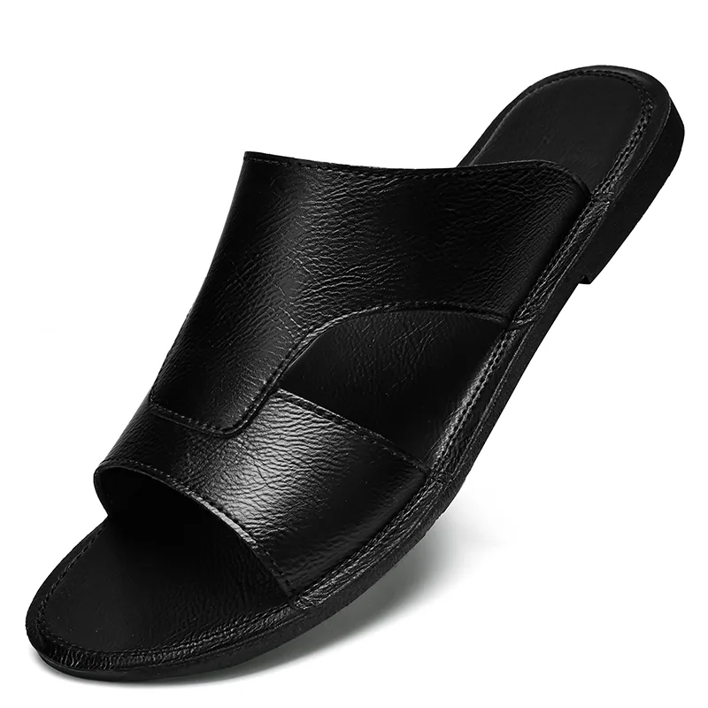 Heren zwartbruine PU-buitensch - Men Shoes Black recensie en prijs