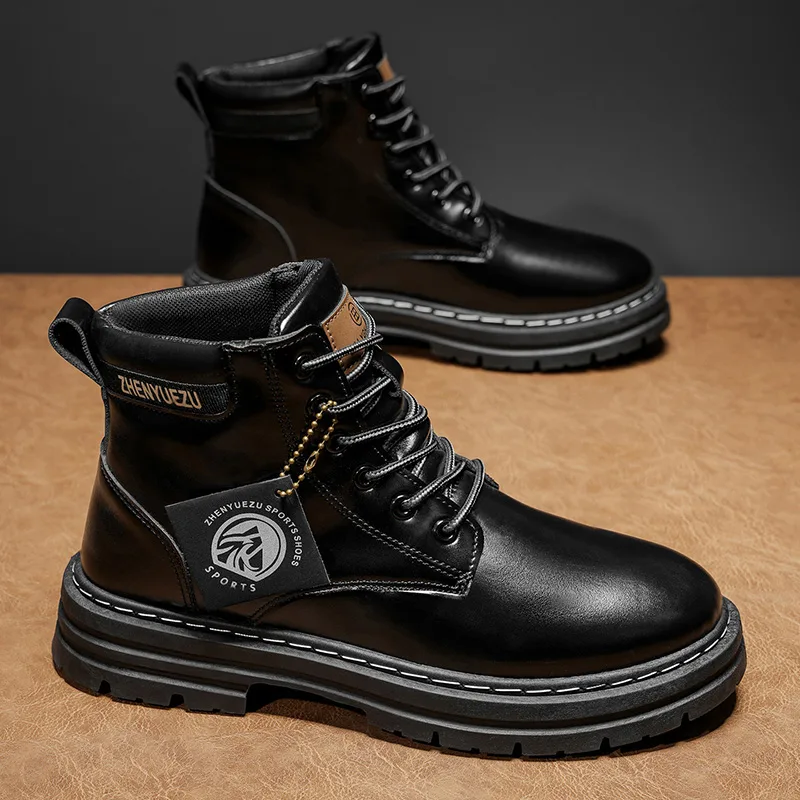 Herfst- en winter retro korte  - Men'S Shoes Height Increase recensie en prijs
