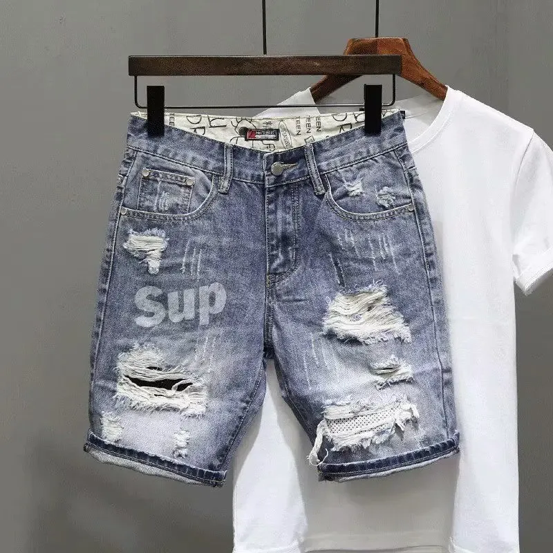 Heren Korte Jeans Broek Zwart  - Men'S Shoes With Jeans recensie en prijs