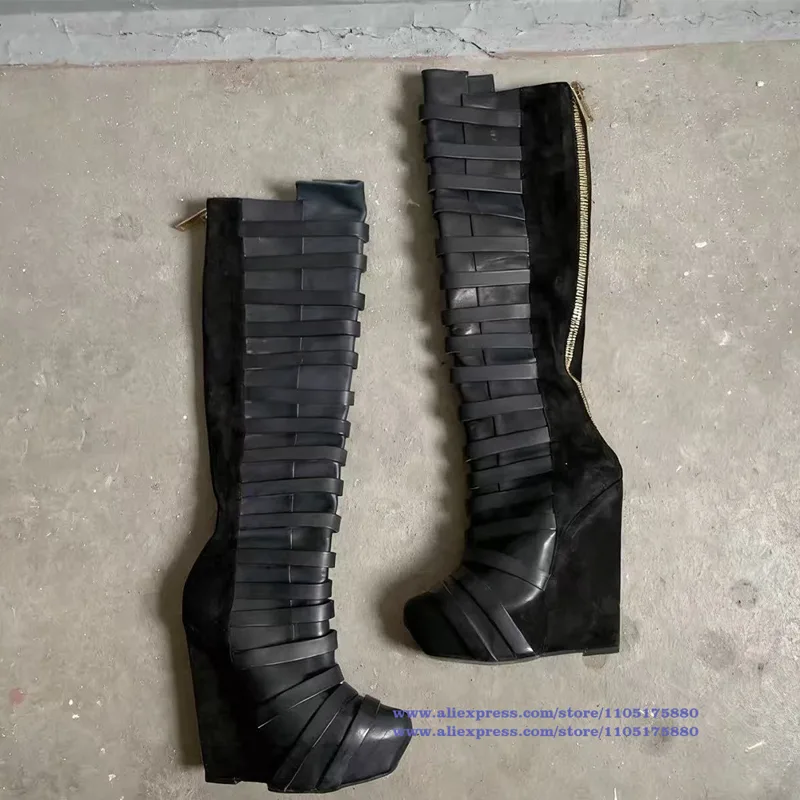 Multi Bandjes Platform Wedge K - Men Shoes Boots recensie en prijs