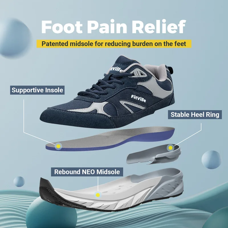 FitVille Nieuwste Wandelschoen - Men'S Shoes For Wide Feet recensie en prijs
